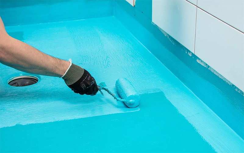 If we talk about waterproofing an apartment, then it makes sense to protect not only the ceilings, but also the floors - so you will not become the culprit for flooding the neighbors from below.