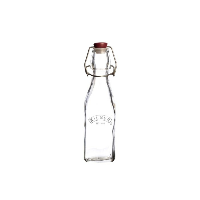 Kilner Clip Top flaska, fyrkantig, 250 ml