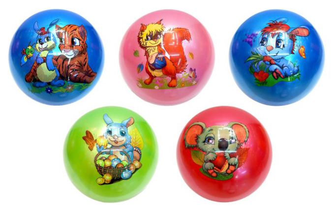 Bola para crianças Shantou Gepai Animals 22 cm