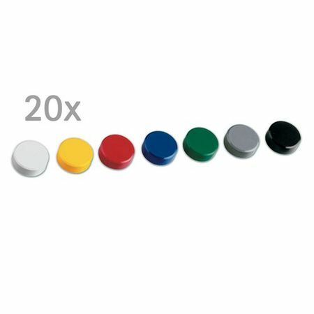 Board magnet Hebel Maul 6177199 assorted d = 30mm round (pack: 20pcs)