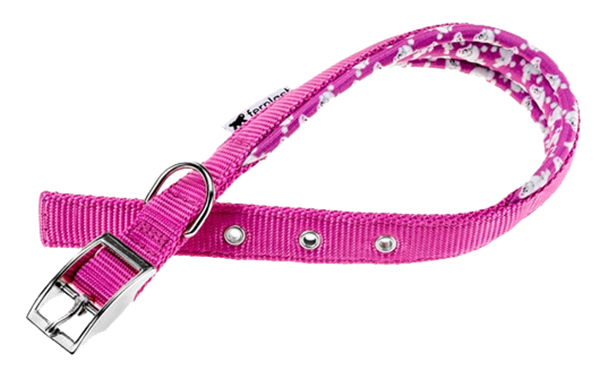 Halsband Ferplast Daytona Fantasy C20 / 43 roze, nylon