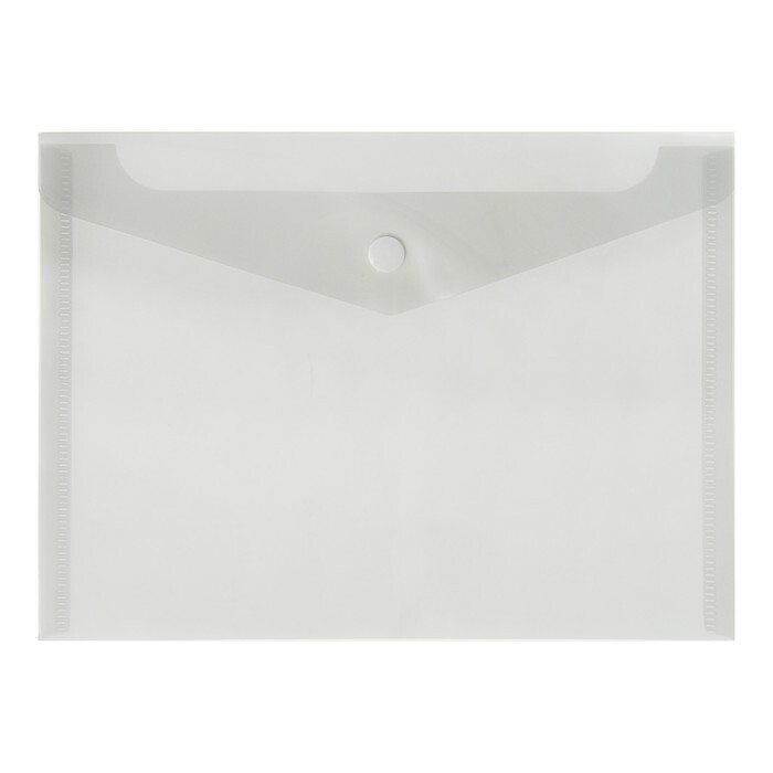 Pasta envelope em um botão A5, 180 microns Calligrata, esfumaçado