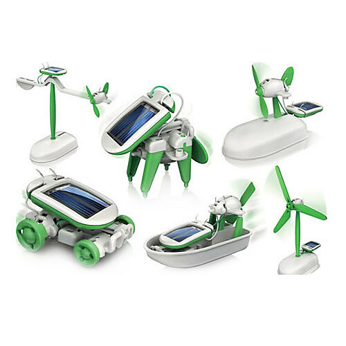 Robot Speelgoedauto Op zonne-energie speelgoed Op zonne-energie Plastic ABS Jongens 'Meisjes' Speeltjes Geschenk