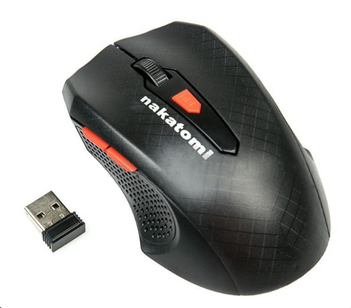 Mouse Nakatomi Navigator MRON-07U USB Nero