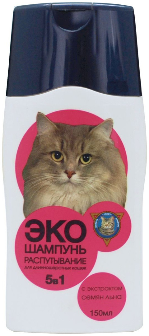 Shampoo para pet Barsik ECO desembaraçante para gatos 150 ml