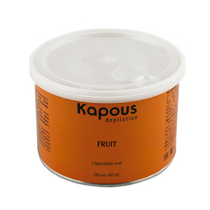 Bananų skonio riebaluose tirpus vaškas, 400 ml (Kapous Professional)
