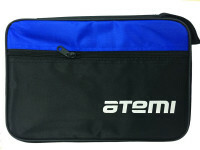 Capa para raquete de tênis de mesa Atemi ATC107 (preta / azul)