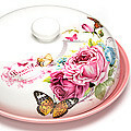 Plato para crepes Loraine Butterfly, 23,8x11 cm