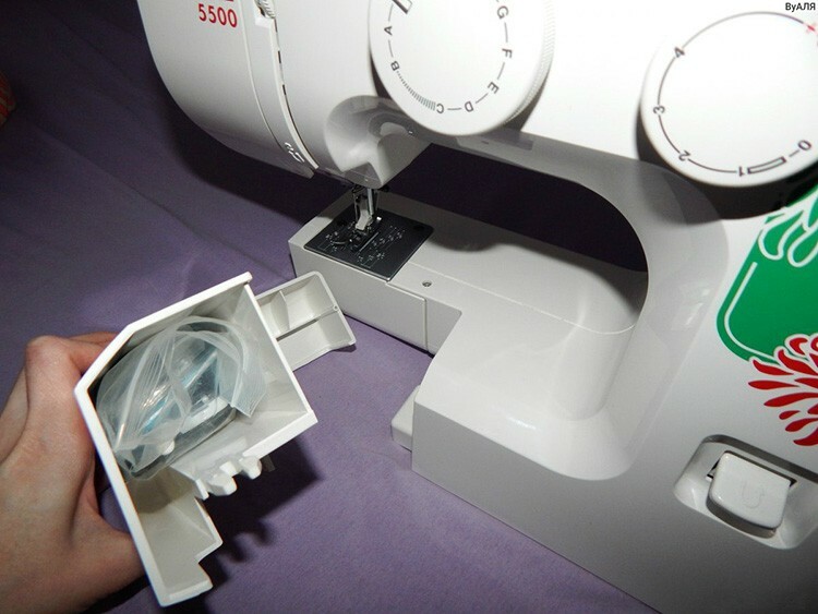 Máquina de costura Janome 5500: foto, revisão