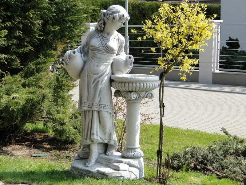 sculture per la foto del giardino
