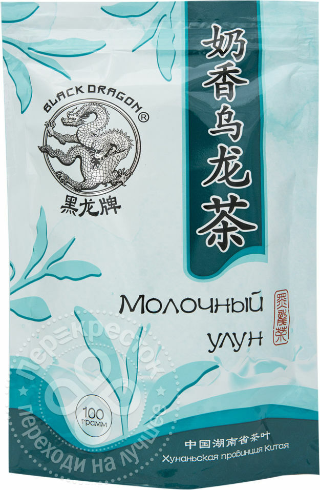 Čierny drak Zelené čajové mlieko Oolong 100g