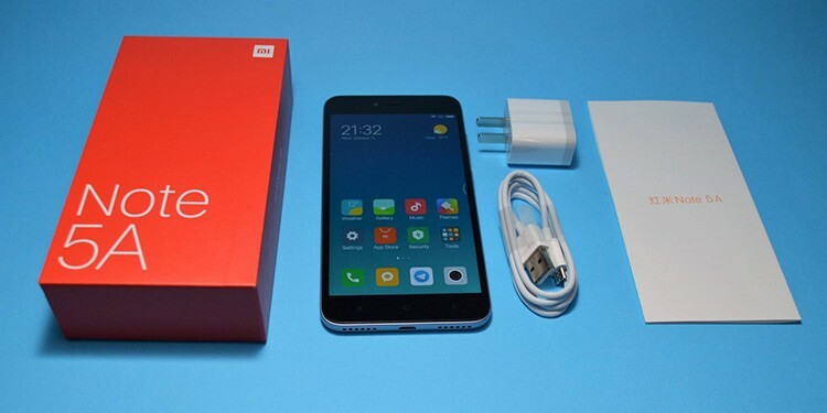 Xiaomi Redmi 5A piezīme