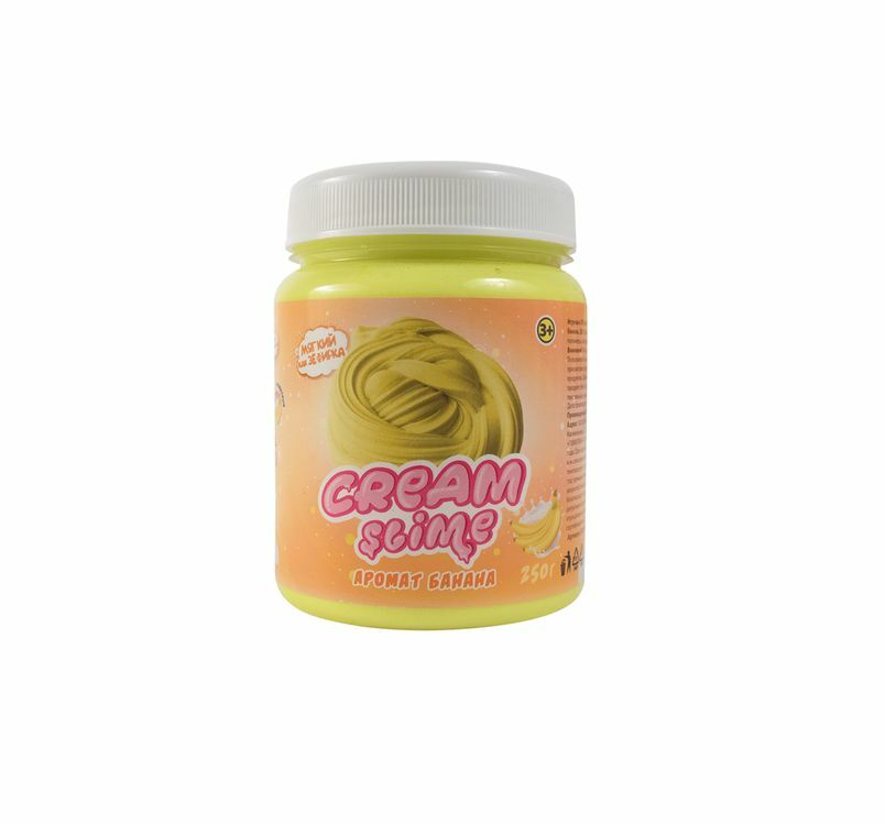 Lizun Cream-Slime met bananensmaak, 250 g