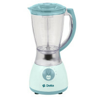 Blender with coffee grinder Delta DL-7310, 350 W (gray-blue)