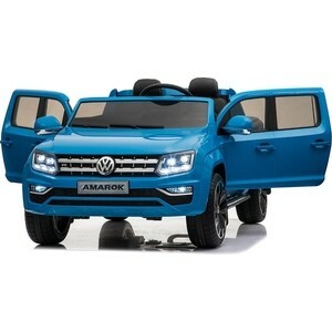 מכונית חשמלית לילדים DONGMA VOLKSWAGEN AMAROK BLUE 4WD 2.4G-DMD-298-BLUE