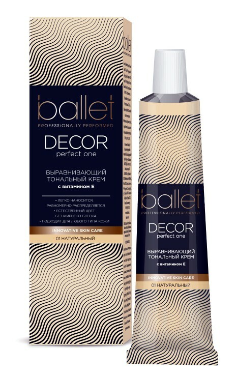 Ballet DECOR foundation tone natural 40 g