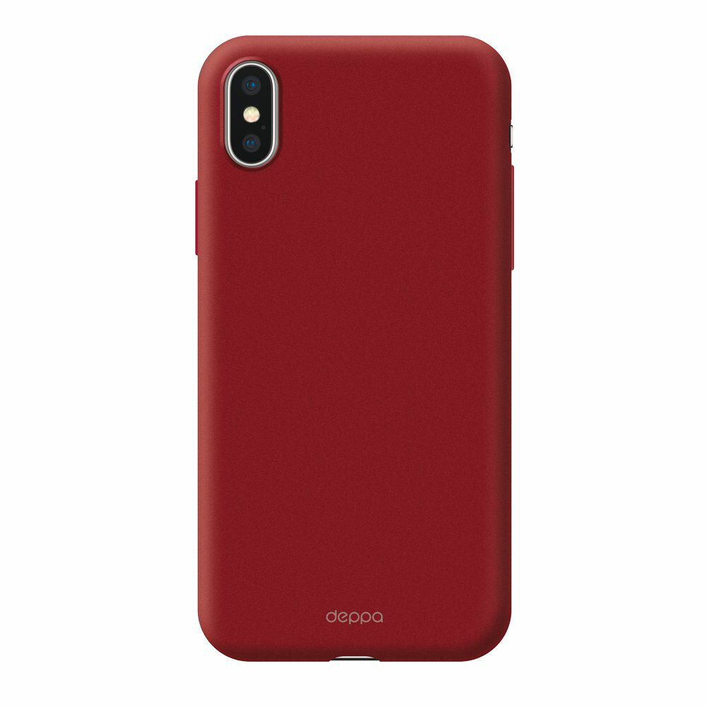 Deppa Air Case für Apple iPhone Xs Max Rot