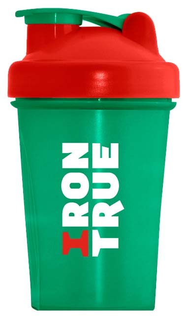 Bouteille IronTrue 1 came. 500 ml vert, rouge