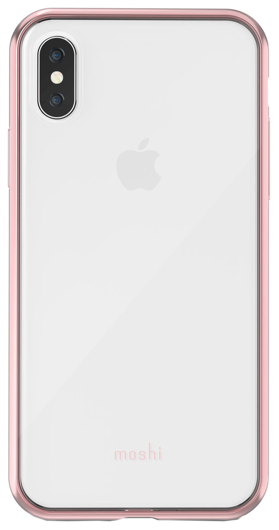 Estojo Moshi Vitros para iPhone X rosa orquídea (99MO103251)