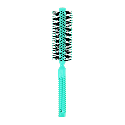 Spazzola per capelli LADY PINK BASIC massaggio ventilata tonda verde