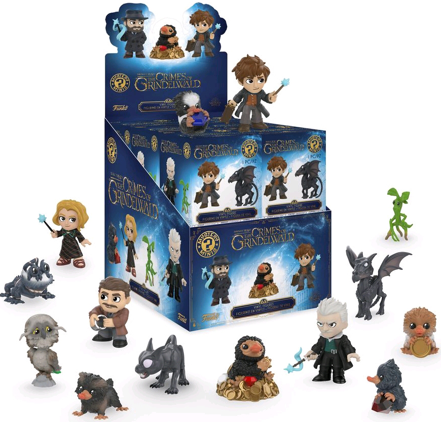„Funko Mystery Minis Blind Box“: „Fantastic Beasts 2: The Crimes Of Grindelwald“ (1 vnt.) asortimente)