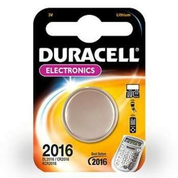 Litiumbatteri Duracell CR2016 BL-1, 1 stk
