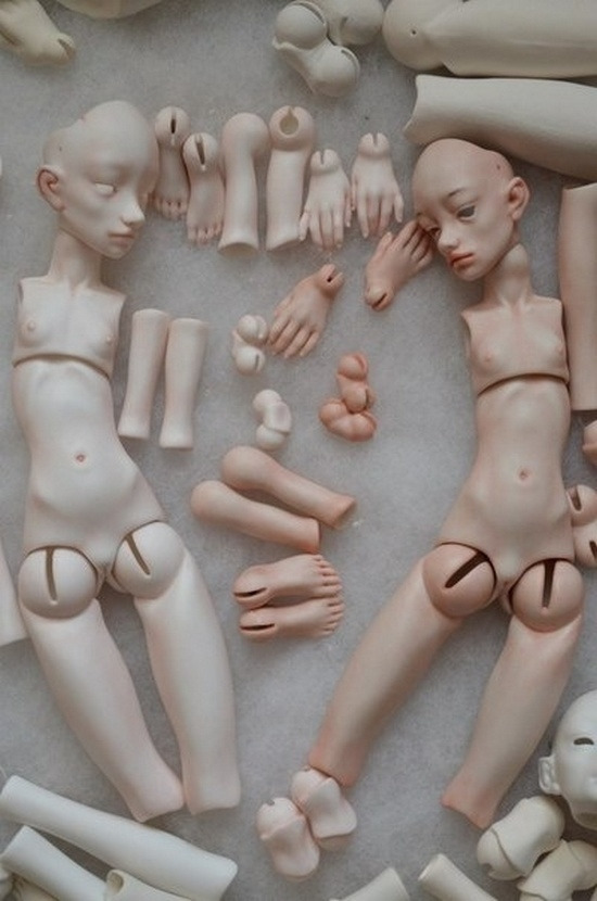 bábiky z polymérovej hliny 