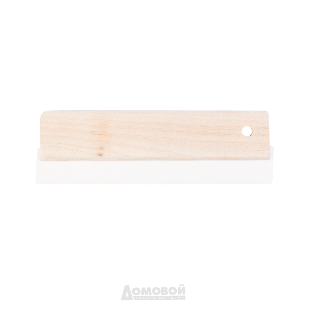 Stěrka gumová / bílá pro švy dřevěná rukojeť 200 mm Mollen