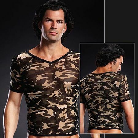 BlueLine Camouflage Mesh T -krekls - L / XL