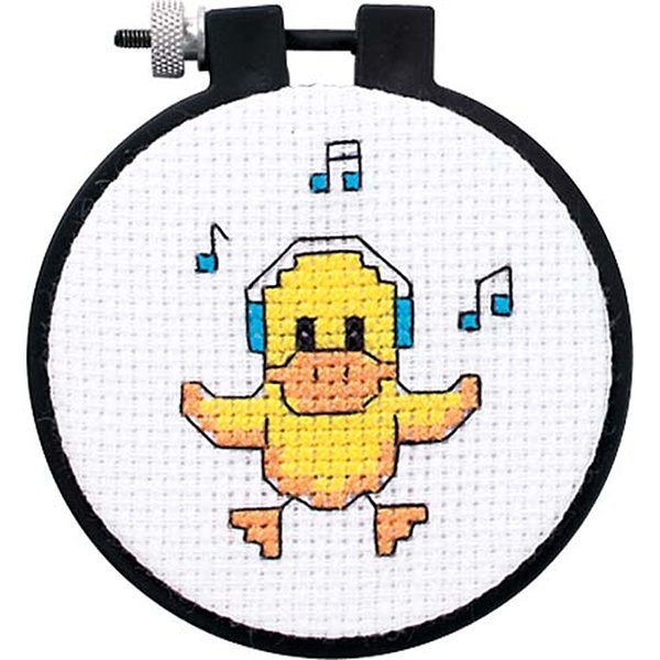  Dimensions embroidery kit art. DMS-72416 Duckling d8cm