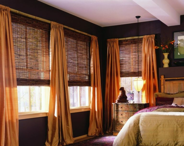 cortinas de bambu