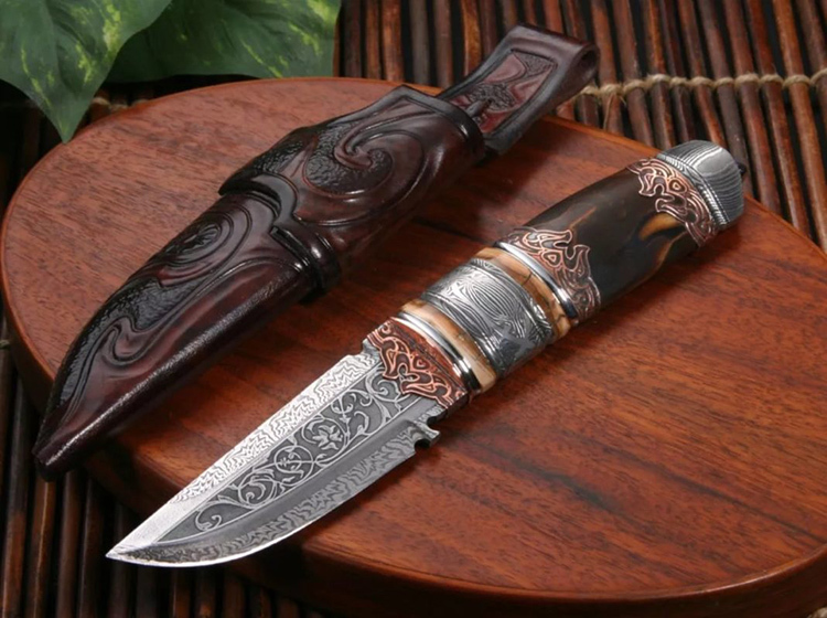 İyi kılıf - sadece bıçağın korunması, ancak ukrashenieFOTO: travelnews24.ru