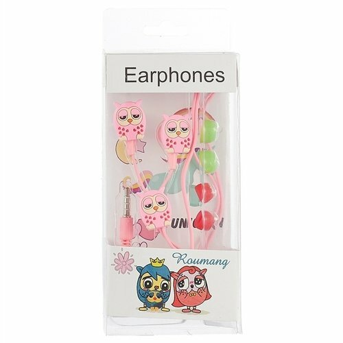 Slušalke s slušalkami Owl (PVC škatla)