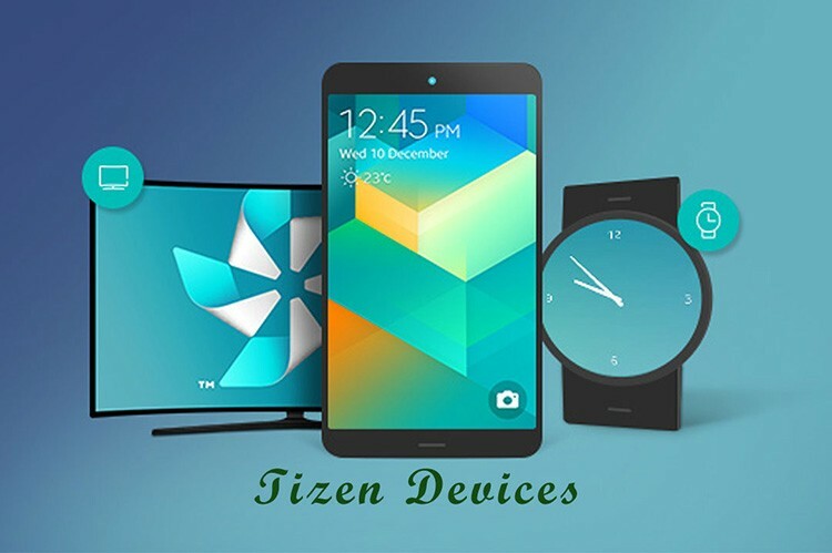 Tizen est utilisé sur une grande variété d'appareils
