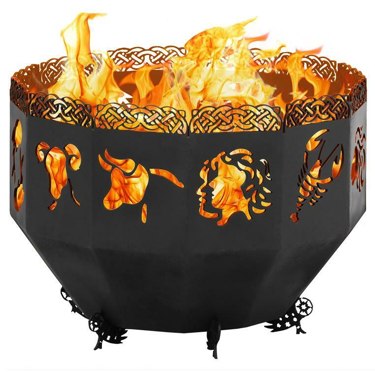 Hearth-fire pit Metalex Zodiac signs