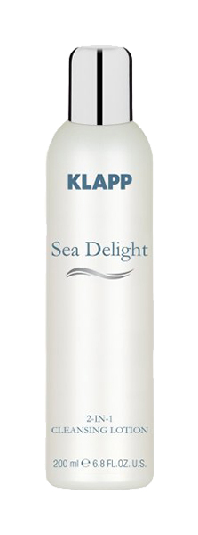 Loção facial Klapp Sea Delight de limpeza 2 em 1