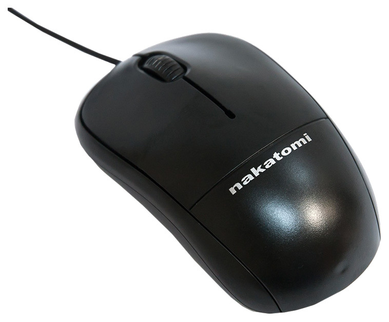 Langallinen hiiri Nakatomi MON-05U musta