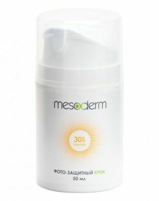Mesoderm Crema Mesoderm Fotoprotectora SPF 30, 50 ml