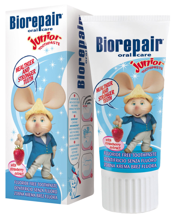 Biorepair Junior 0-6 år gammal tandkräm 50 ml