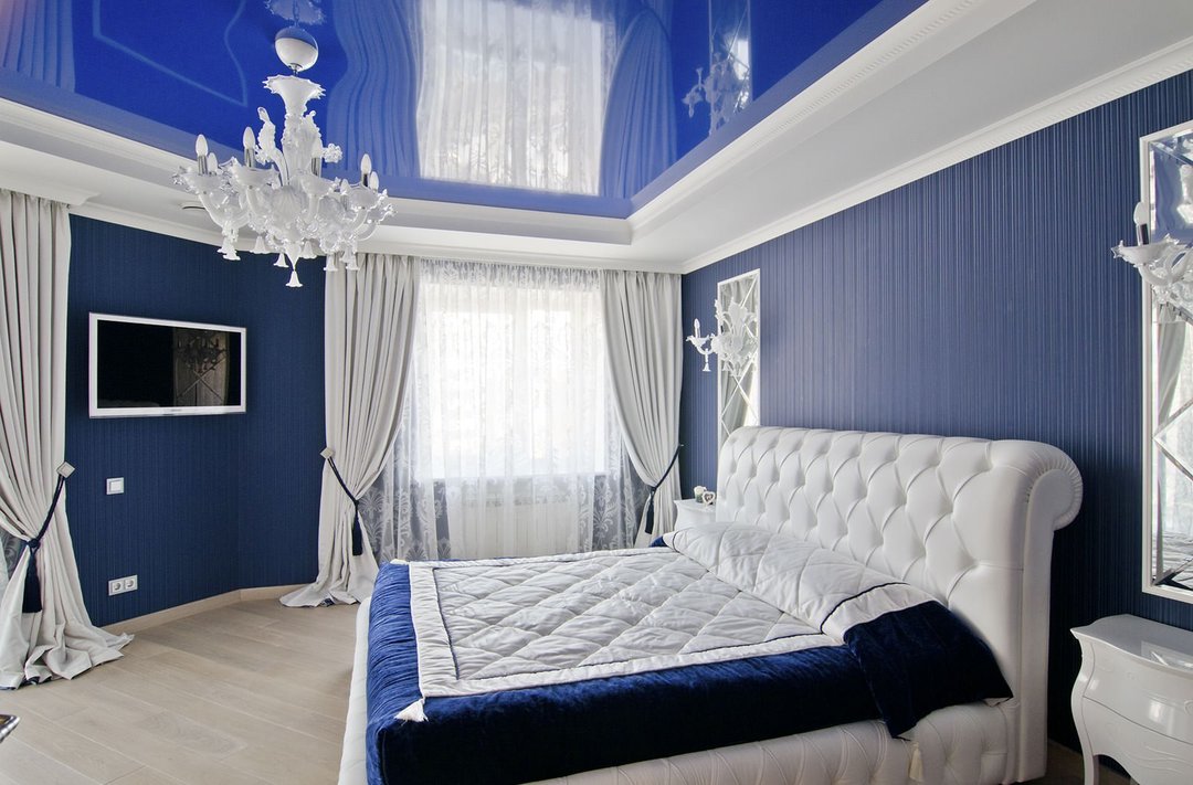 Yatak odasında Asma tavan