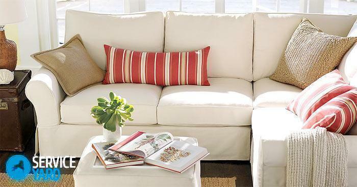 Hvordan rengjør en flokk på sofaen?