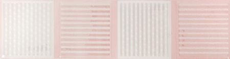 Border " Agata B" 25x6.5 cm color pink