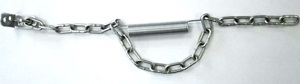 Arresto bocchette serra: catena e molla, N2096