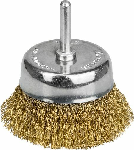 STAYER PROFESSIONAL cup brush for drills 35117-050_z01, brass plated
