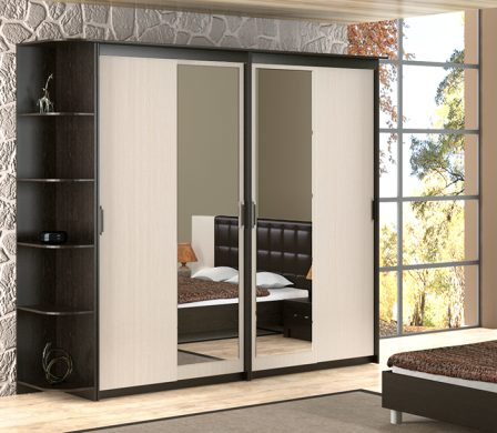 Dimensions wardrobe: its depth, width, height and filling