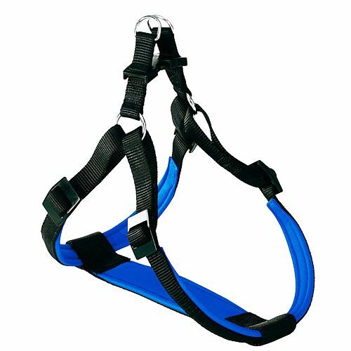 Harness for dogs FERPLAST DAYTONA P Medium nylon, blue