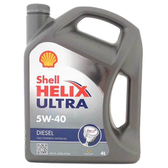 Motoreļļa Shell Helix Ultra Diesel 5W-40, 4 l