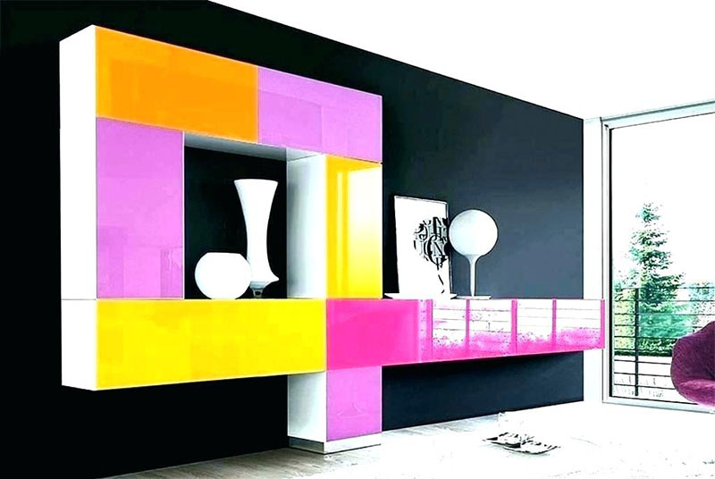 Móveis modulares para sala de estar em estilo moderno: regras de seleção