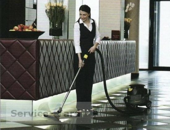 A padló tisztítása