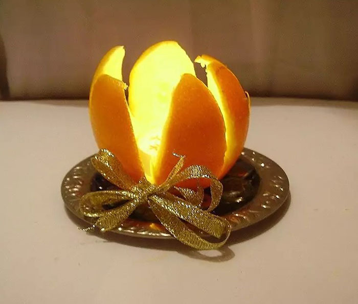 Citrus candlestick